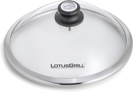 LotusGrill Capac Pentru Oală Din Sticlă 28cm DK-GH-28