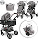 Lorelli Verstellbar 3 in 1 Baby Kinderwagen Gee...