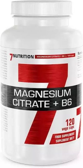 7Nutrition Magnesium Citrare & B6 120 veg. caps