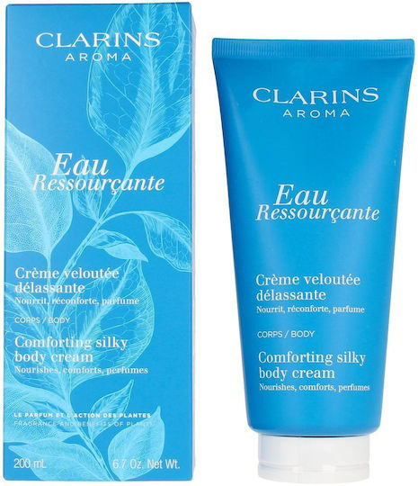 Clarins Eau Ressourcante Silky Smooth Crema hidratant pentru corp pentru toate tipurile de piele 200ml
