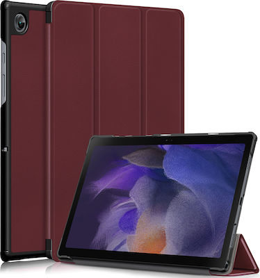 Techsuit Foldpro Flip Cover Synthetic Leather Red (Galaxy Tab A8) KF238750