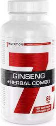 7Nutrition Ginseng + Herbal Combo 60 κάψουλες