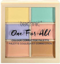 Technic One For All Color Corrector Palette 7.2gr Technic One For All Color Corrector Palette 7.2gr
