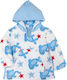 Zoocchini UPF50 Seal Kids Beach Poncho Light Blue