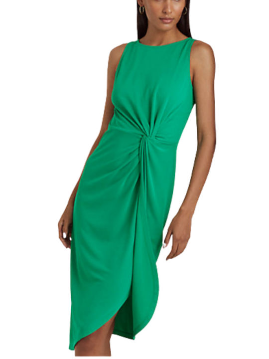Ralph Lauren Καλοκαιρινό Midi Βραδινό Φόρεμα Πρ...