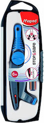 Maped Stop & Safe Plastic Compas de marcat cu C...