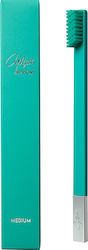 Apriori Οδοντόβουρτσα Medium Turquoise Blue / Silver Apriori Οδοντόβουρτσα Medium Turquoise Blue / Silver