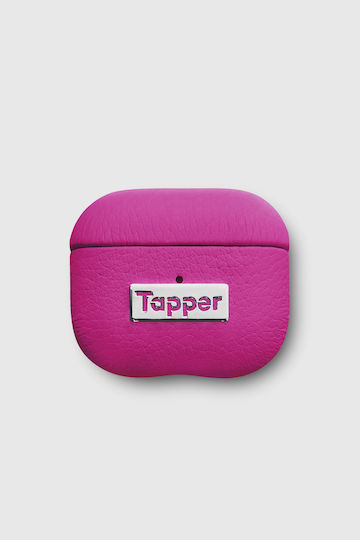 Tapper Leather Case Fuchsia for Apple AirPods 3
