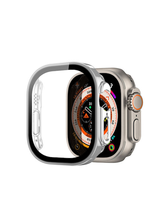 Dux Ducis Plastic Case in Silver color for Apple Watch Ultra/Ultra2