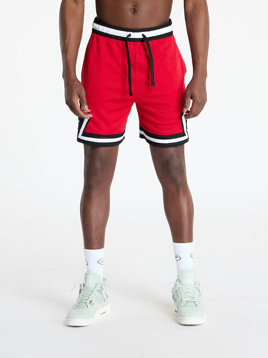 Diamond Αθλητική Ανδρική Βερμούδα Dri-Fit Κόκκινη