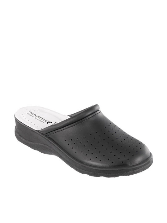 Naturelle P10W Anatomic Clogs Black