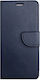 Synthetic Leather Book Dark Blue (Galaxy A54)