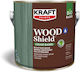 Kraft Wood Shield Lac de impregnare Poliuretan 128 Olive 750ml