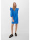 S.Oliver Sommer Mini Kleid Blau