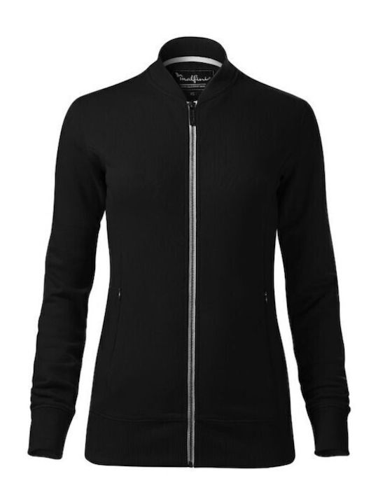 Malfini Women's Long Sleeve Promotional Cardigan Black