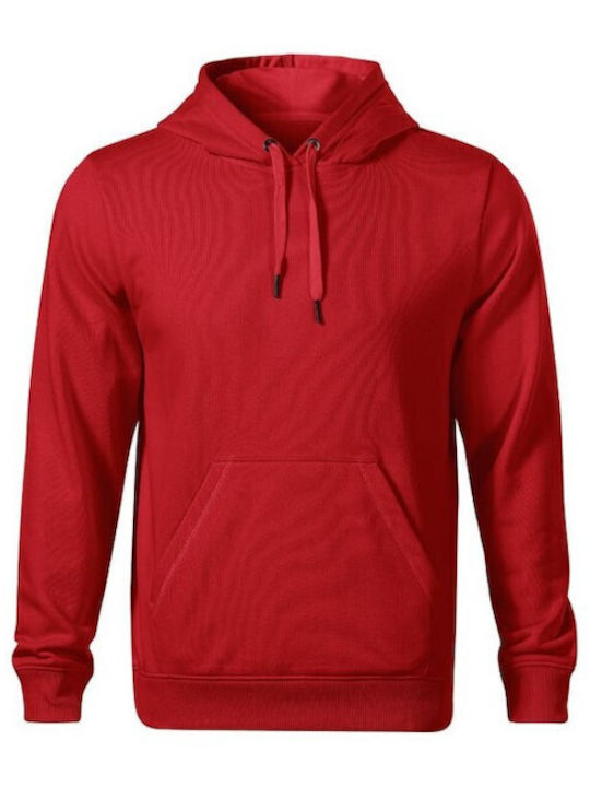 Malfini Werbe-Hoodie in Rot Farbe