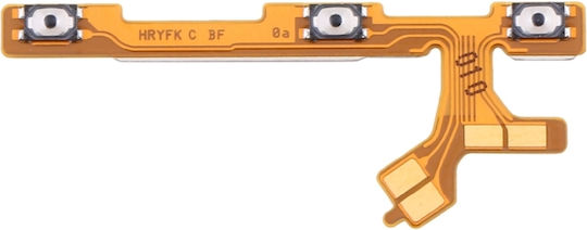 Flex Cable with Volume Keys in Orange colour for Huawei P Smart+ 2019