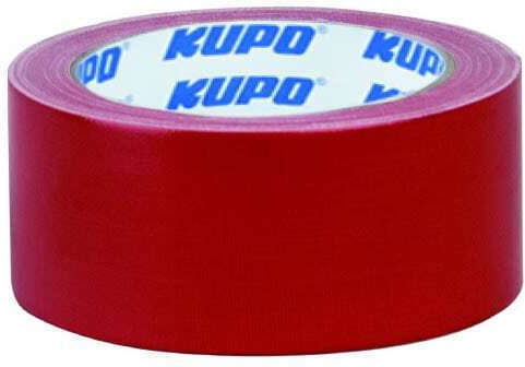 Kupo Gaffer Tape Αυτοκόλλητη Υφασμάτινη Ταινία Κόκκινη 13.72mx48mm