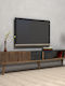 TV-Ständer Karydi Braun Marmor M180xT35xH40cm