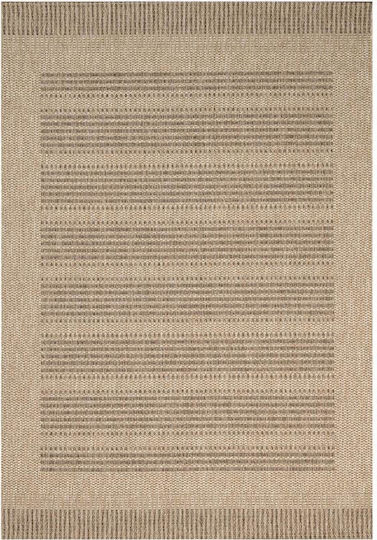 Newplan Ethnik 203607C Covor Rectangular Din paie Brown / Caramel Beige