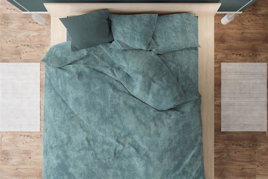 Dimcol Duvet Cover Cotton Queen 220x240 Shadow 616