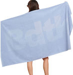 BodyTalk TWLCO Logo Strandtuch Baumwolle Lila 196x100cm.