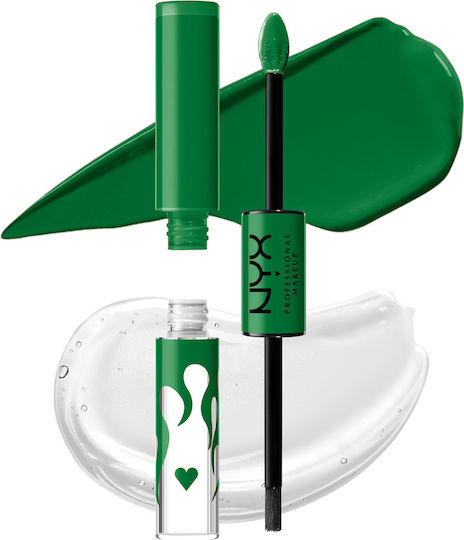 NYX Professional Makeup Shine Loud Hot Sauce Дълготраен Течен Червило Прозрачен 31 Jalapeno Poppin 8мл
