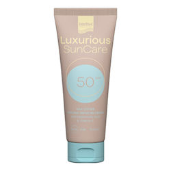 Intermed Luxurious SunCare Αδιάβροχη Αντηλιακή Cream Face SPF50 with Color Natural Beige 75ml