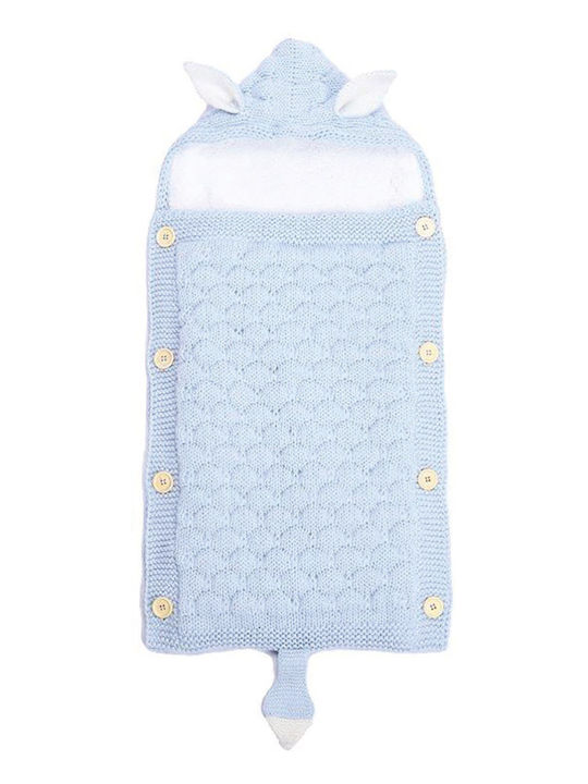 Beauty Home Winter Deckenschlafsack 2.5 Tog Hellblau