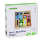 Tooky Toys Wooden Building Blocks Multi Function for 1+ Year 12 Pieces