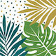 Tropical Napkins Multicolored 16pcs 9913802