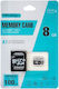 Treqa SD-12 SDHC 8GB U1 A1 UHS-I 100MB/s With Adapter