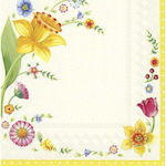 NAPKINS X20 33CM SPRING FANTASY FLOWERS