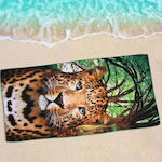 Beach towel 70 x150 Leopard-80