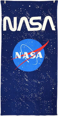 Nasa Kinder-Strandtuch Blau 140x70cm NASA0042