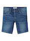 Kinder-Shorts/Bermudas Denim Marineblau