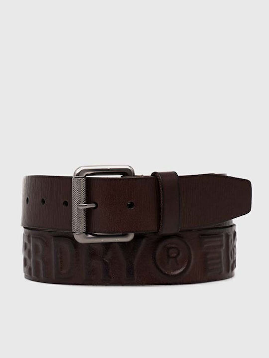 Superdry Vintage Men's Belt Brown