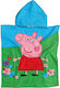 Das Home Kinder Strandponcho Peppa Schwein Hell...