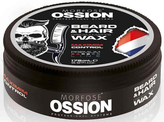 Morfose Κερί Περιποίησης για Γένια Beard & Hair Wax 175ml