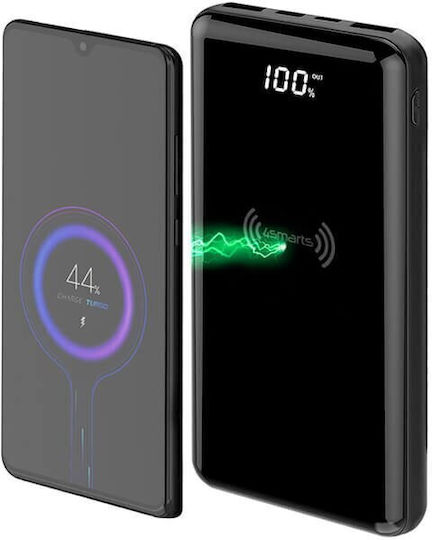 4Smarts Power Bank 18W με 2 Θύρες USB-A και 2 Θύρες USB-C Power Delivery Μαύρο
