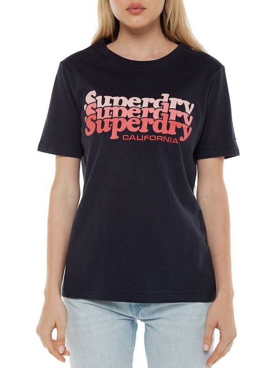 Superdry Vintage Scripted Infill Γυναικείο T-sh...