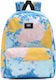 Vans School Bag Backpack Junior High-High School in Blue color 22lt