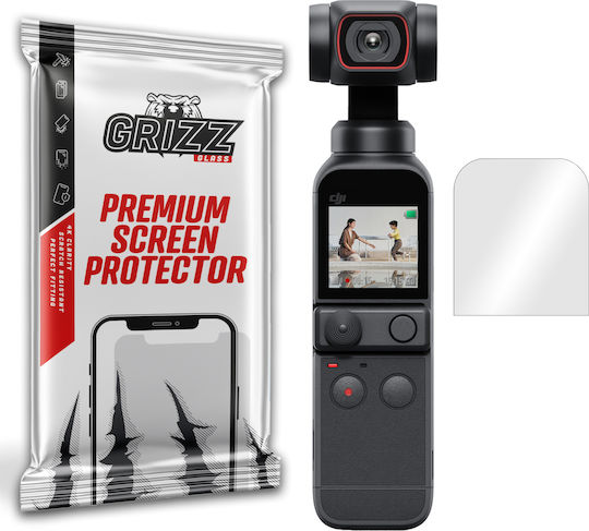 GrizzGlass Προστασία Οθόνης για Action Cameras DJI Pocket 2