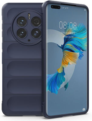 Huawei Mate 50 Pro Mad Mask Rugged Armor Case made of hard Premium TPU dark blue