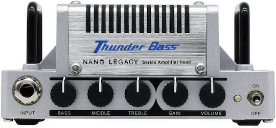 Hotone NLA-4 Thunder Κεφαλή Ηλεκτρικού Μπάσου 5W Ασημί