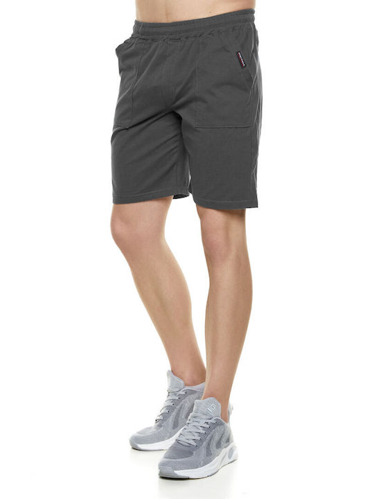 Bodymove Pantaloni scurți sport bărbați Charcoal