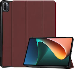 Techsuit Foldpro Flip Cover Piele artificială Burgundy (Xiaomi Pad 5) KF238186