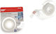 Madrid Papel Desktop Tape Dispenser 18mm x 30m 1pcs White