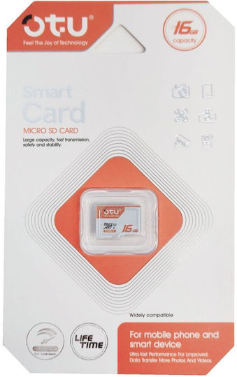 OTU microSDXC 16GB Geschwindigkeitsklasse 10 UHS-I 100MB/s