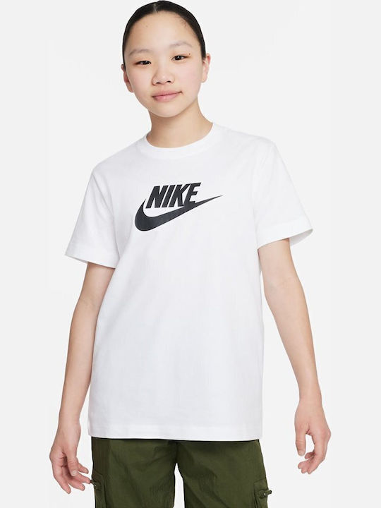 Kinder-T-Shirt Weiß FUTURA